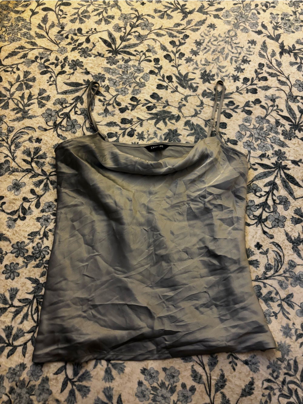 Express Light Blue/Gray Women’s Top